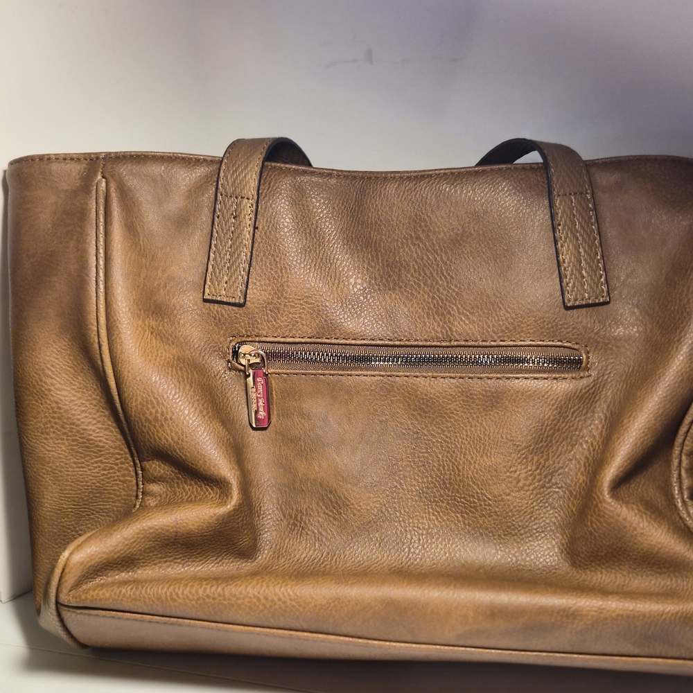 Brown Leather Tote Bag